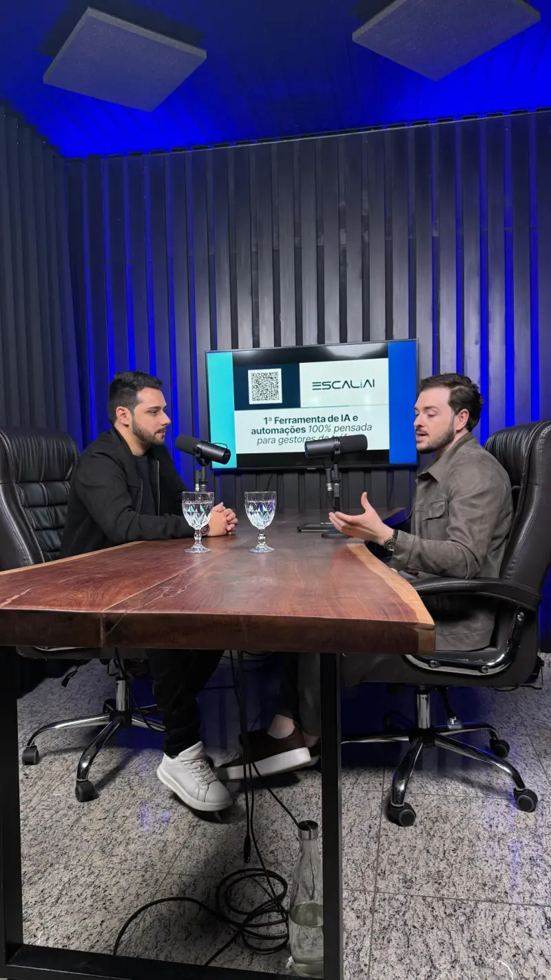 Gravação do Podcast Rei do Tráfego