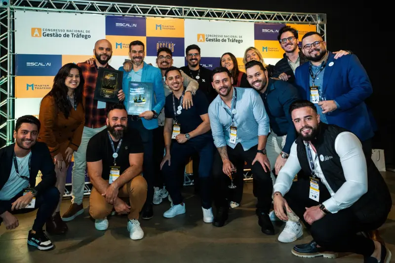 Equipe Groppo no Congresso Nacional de Gestão de Tráfego